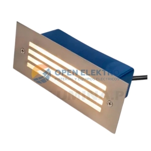 APLIQUE SPOT REJILLA MODELO PEQUEÑO 4W EMPOTRABLE 