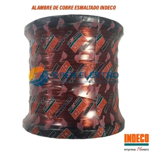 ALAMBRE DE COBRE ESMALTADO N°20AWG INDECO