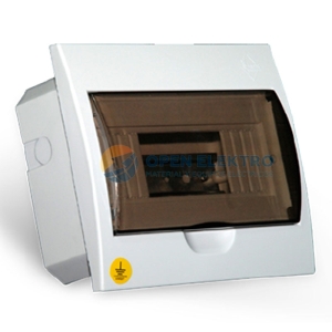 TABLERO EMPOTRABLE PVC 8 POLOS