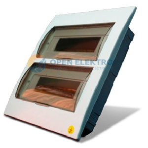 TABLERO EMPOTRABLE PVC 24 POLOS