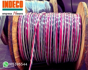 CABLE NYY 0,6/1 KV 3X1X35MM2 INDECO- BLANCO/NEGRO/ROJO