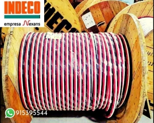 CABLE NYY 0,6/1 KV 3X1X25MM2 INDECO- BLANCO/NEGRO/ROJO