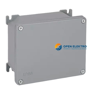 CAJA DE DERIVACIÓN ALUMINIO 166X142X64MM2 IP66