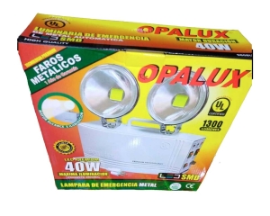 LUZ DE EMERGENCIA 40W OPALUX 9808UL