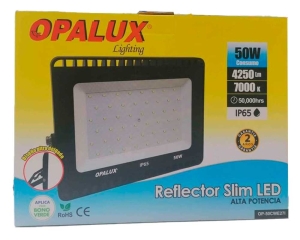 REFLECTOR LED 50W SLIM OPALUX