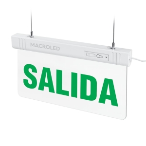 LUMINARIA DE EMERGENCIA SEÑAL LED CSL-SALIDA 1W
