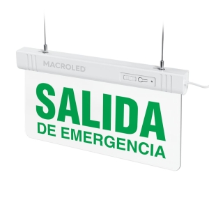 LUMINARIA DE EMERGENCIA SEÑAL LED CSL-EMERGENCIA 1W
