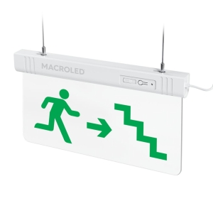 LUMINARIA DE EMERGENCIA SEÑAL LED CSL-ESCALERA 1W