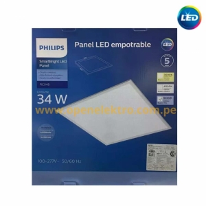 PANEL LED 60X60 34W IP40 PHILIPS 6500K