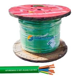 CABLE AFIRENAS-X RZ1-K 0,6/1KV 4X16MM2 VERDE