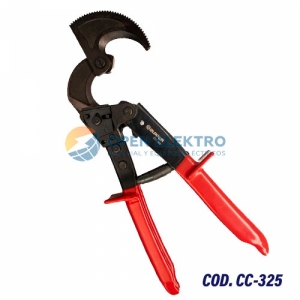 CC-325 CORTADOR DE CABLE COBRE Y ALUMINIO T/RATCHET 150MM