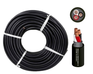 CABLE VULCANIZADO NPT 3X6 AWG INDECO