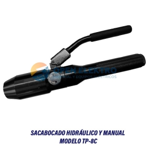 SACABOCADO HIDRÁULICO Y MANUAL MODELO TP-8C