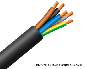 CABLE BARRYFLEX RV-K 0,6/1 KV 5G2.5MM2 MIGUELEZ