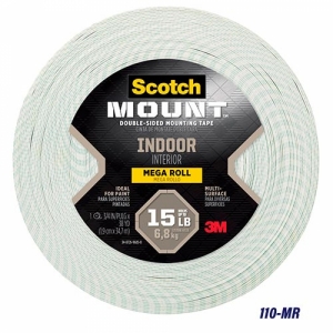 CINTA DE DOBLE CONTACTO INTERIOR 3M 3/4&QUOT; X 34.7M