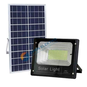 REFLECTOR LED 100W CON PANEL SOLAR