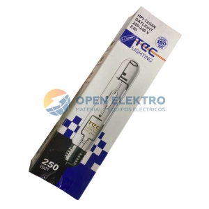 LAMPARA DE HALOGENURO METALICO HPI-T 250W E-40 5000K TEC LIGHTING